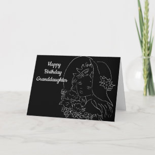 "SPECIAL GRANDDAUGHTER" ON YOUR BIRTHDAY CARD
