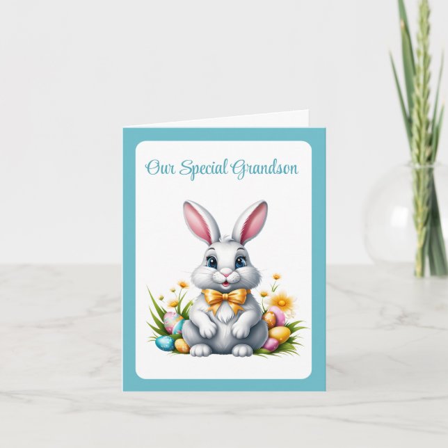 Special Grandson Easter Card (Front)