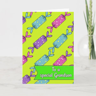 Special Grandson Treat Card