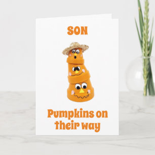 **SPECIAL HALLOWEEN** FOR ***OUR SON*** CARD