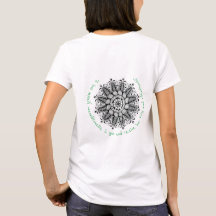 Special Heart Chakra Mandala T-shirt for women