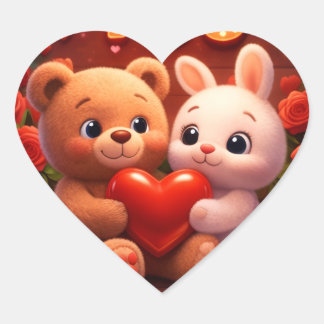special heart sticker