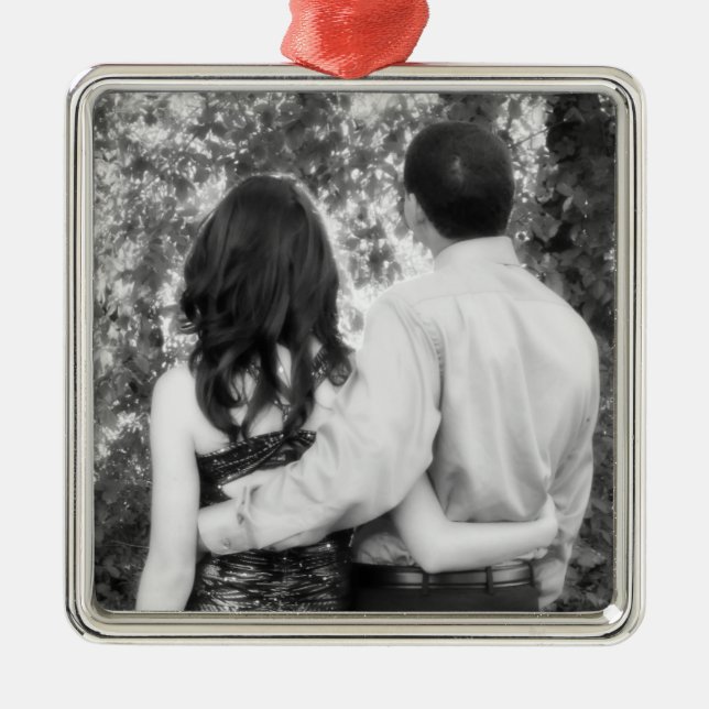 Special High School Moments Metal Tree Decoration (Front)