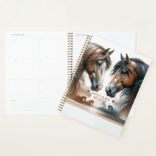 Special Horses Brown Wedding Planner