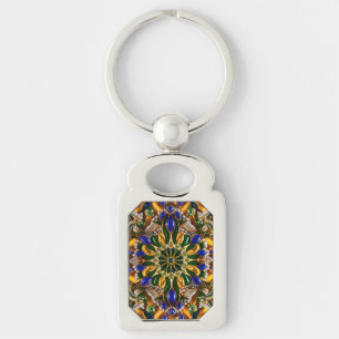 Special keychain with Brazil Colours Design