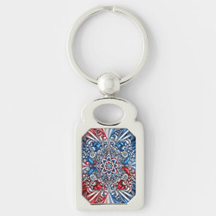 Special keychain with French Colours Design