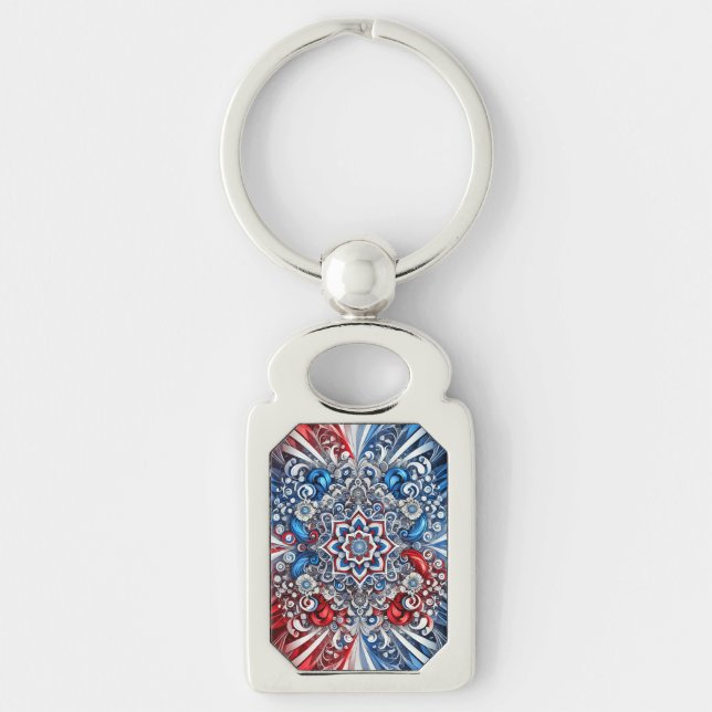 Special keychain with French Colours Design (Front)