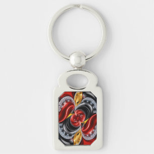Special keychain with German Colours Design