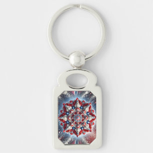 Special keychain with Norwegian Colours Design