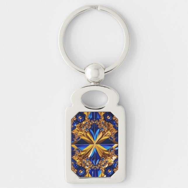 Special keychain with Sweden Colours Design (Front)