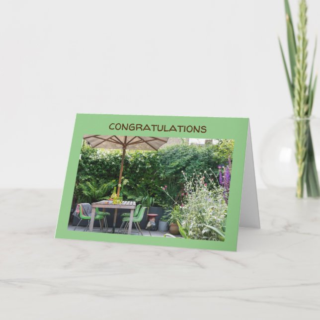 "SPECIAL LADY RETIRES" CARD (Front)