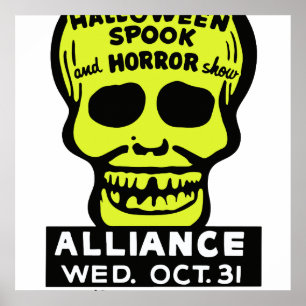 Special Late Spook and Horror Show Poster