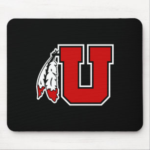 Special Logo Utah Utes Sticker Mouse Mat