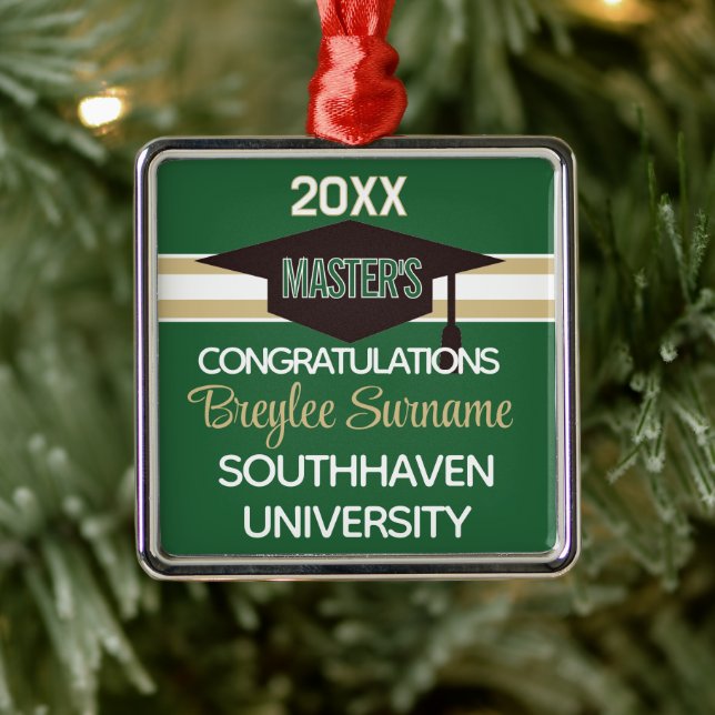 Special! Master Degree  Metal Tree Decoration (Tree)