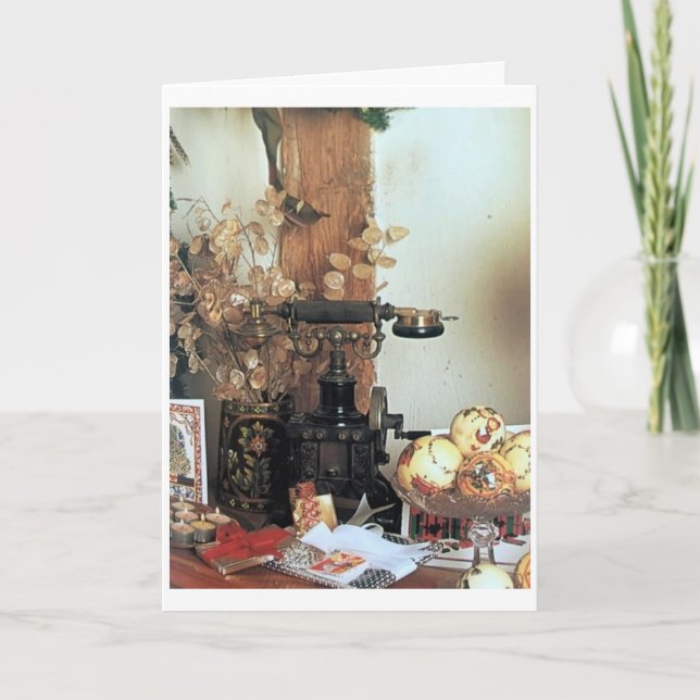 "SPECIAL MEMORIES AND SPECIAL PEOPLE" CHRISTMAS CARD (Front)