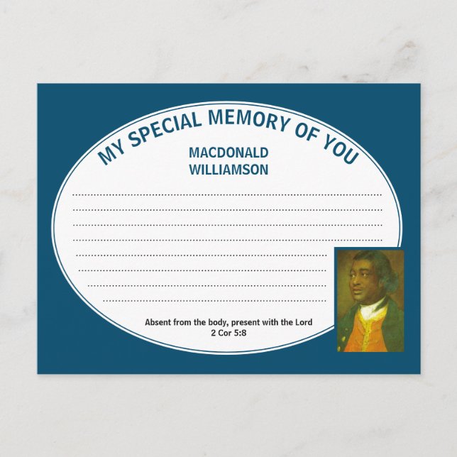 SPECIAL MEMORY OF YOU Photo Share Memory Card (Front)