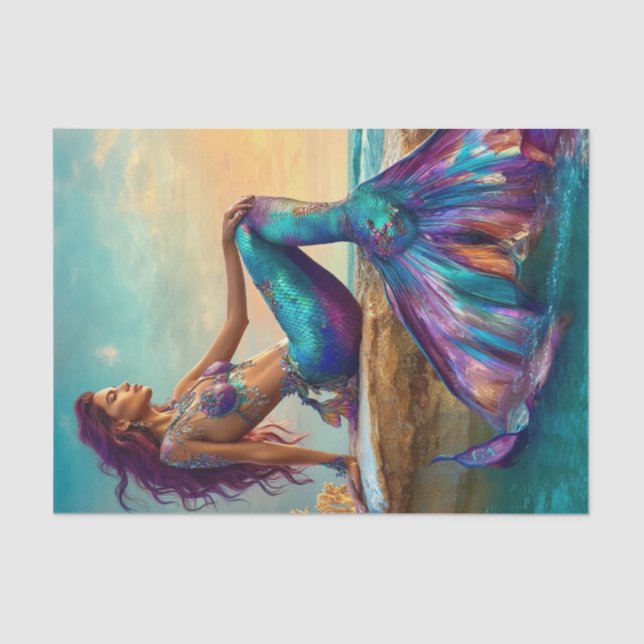 Special Mermaids1 Tissue Paper (Front)