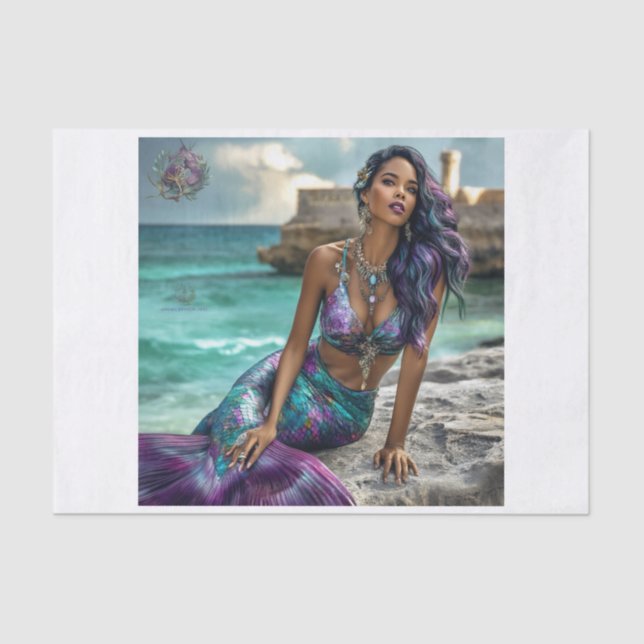 Special Mermaids8 Tissue Paper (Front)