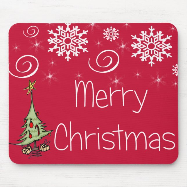 Special Merry Christmas Mouse Mat (Front)