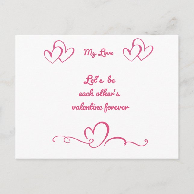 Special message for spacial one.....  postcard (Front)