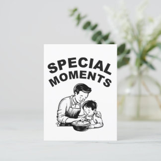 Special Moments Father's Day Postcard