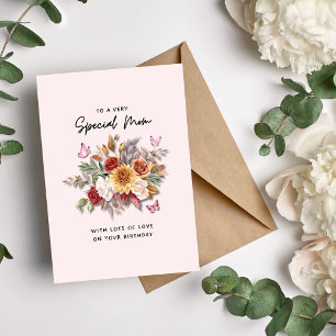 Special Mum Birthday Card