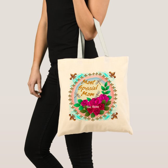  Special Mum Roses  Tote Bag (Front (Product))