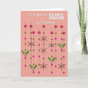 Special Nanna at Christmas Card