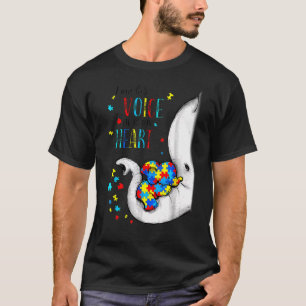 Special Needs Mum Elephant Autism Down Syndrome Cp T-Shirt