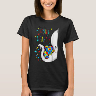 Special Needs Mum Elephant Autism Down Syndrome Cp T-Shirt