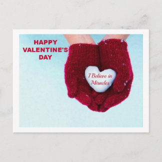 Special Needs Valentine Miracles Postcard