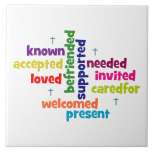 Special Needs Word Cloud Tile