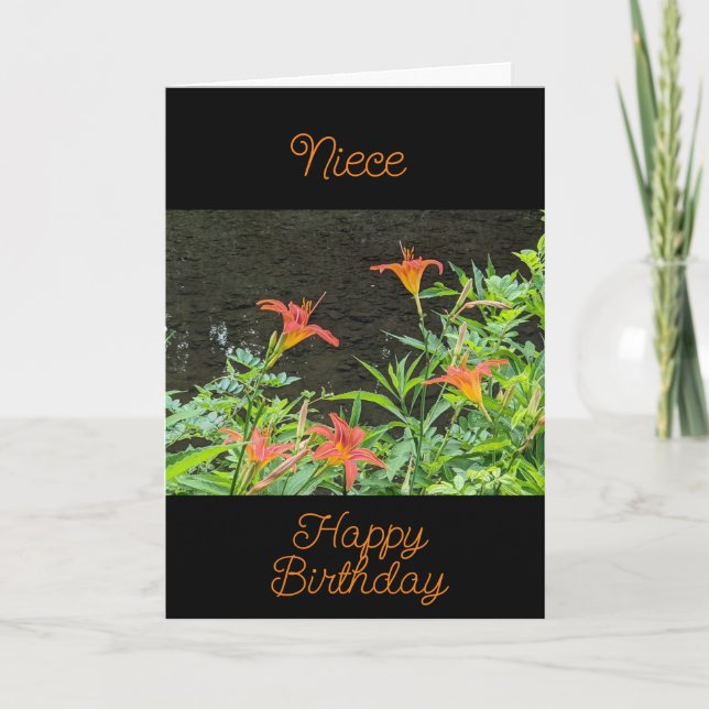 SPECIAL *NIECE* BIRTHDAY CARD (Front)