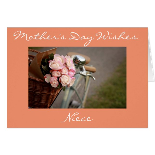 **SPECIAL NIECE** SPECIAL MOM ON "MOTHER'S DAY" (Front Horizontal)