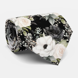 Special Occasion Floral Neck Tie Modern & Formal