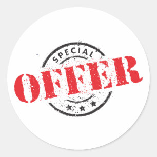 Special Offer Sale Classic Round Sticker