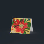 Special Olympics Southern California Notecard<br><div class="desc">Artwork created by Special Olympics Ventura Athlete Russel Santop.  A portion of your purchase will be donated to Special Olympics Southern California.</div>