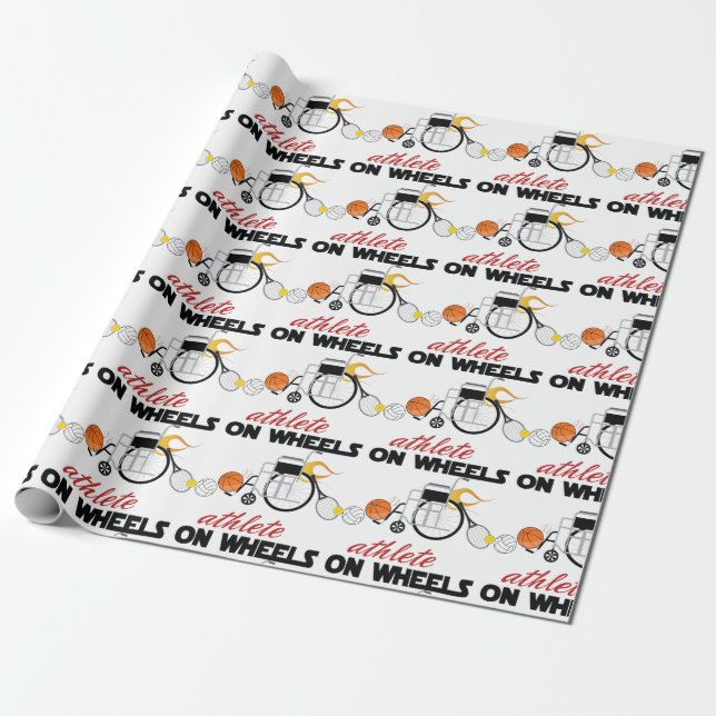 Special Olympics Wrapping Paper (Unrolled)
