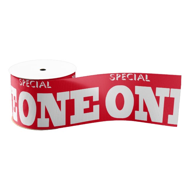 Special one grosgrain ribbon (Spool)