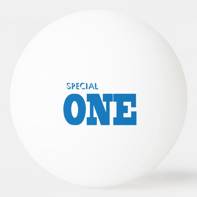Special one ping pong ball (Front)