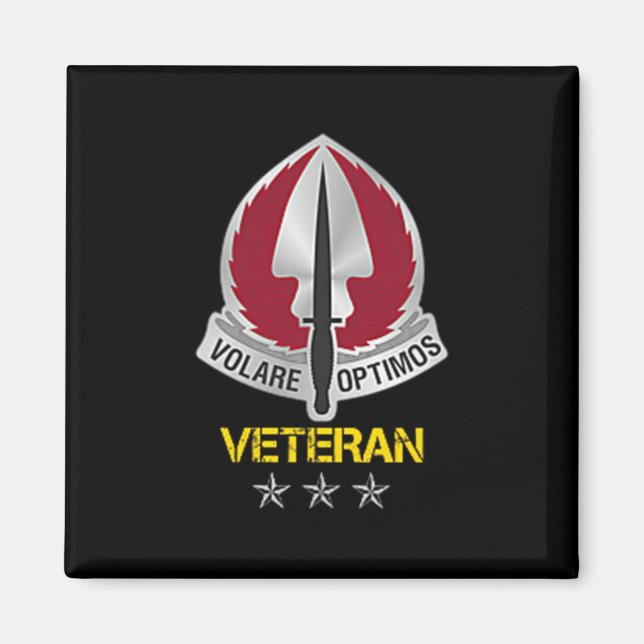 Special Operations Aviation Command Logo Veteran P Magnet (Front)