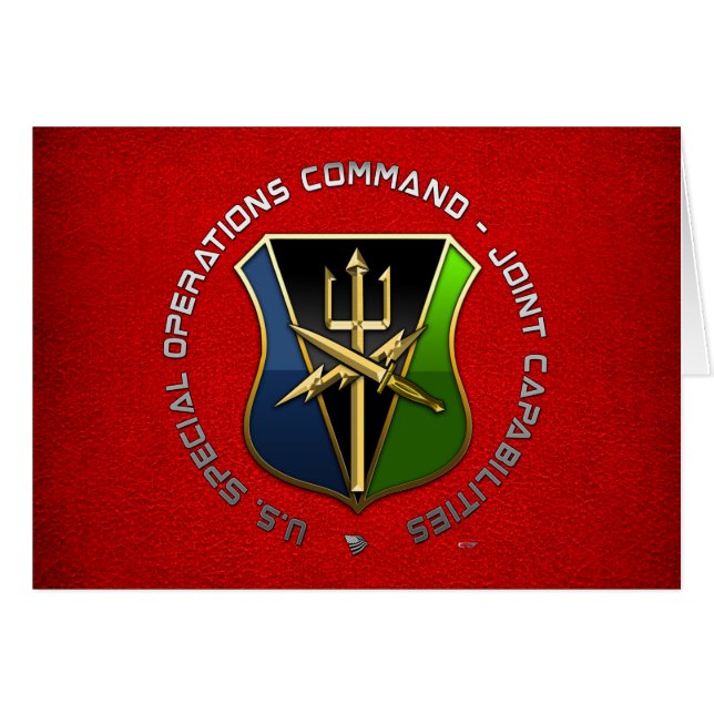 Special Operations Command – Joint Capabilities (Front Horizontal)