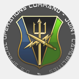 Special Operations Command – Joint Capabilities Classic Round Sticker