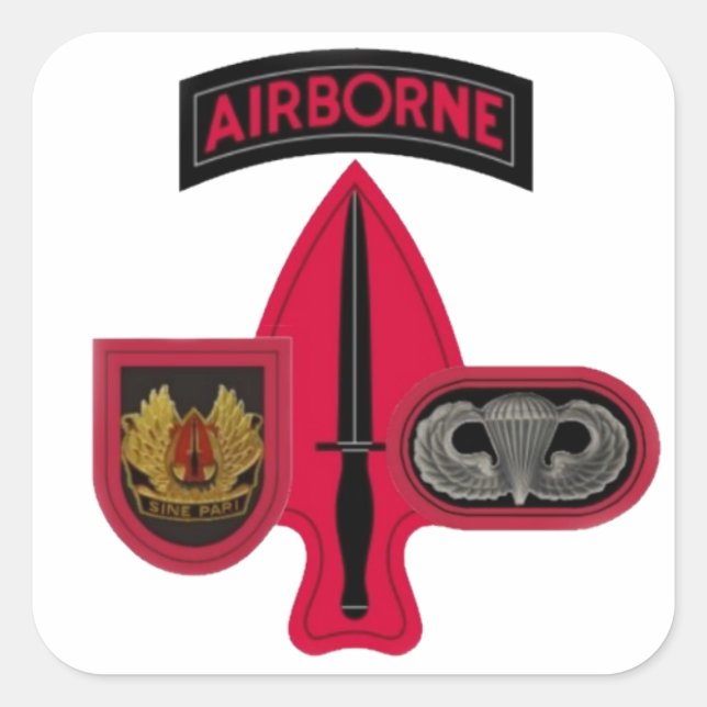 SPECIAL OPERATIONS COMMAND STICKERS (Front)