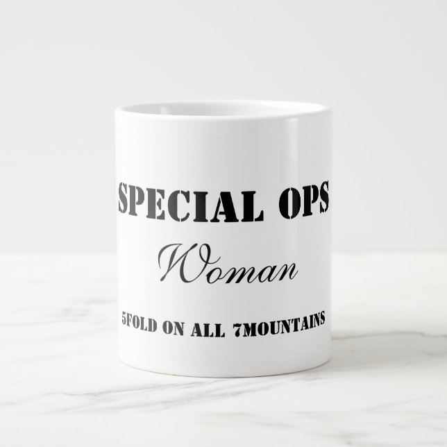 Special Ops Woman Mug (Front)