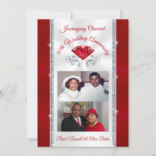 Special Order 40th Anniversary Invitations Alice