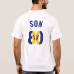 Special order 80th Birthday SON T-Shirt<br><div class="desc">Special order for 80th birthday</div>