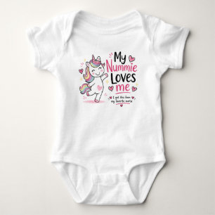 Special Order Customisable Unicorn Baby Bodysuit