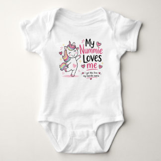 Special Order Customisable Unicorn Baby Bodysuit