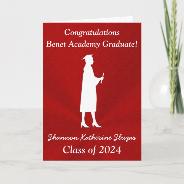 Special Order, Graduation Card for Granddaughter, (Front)